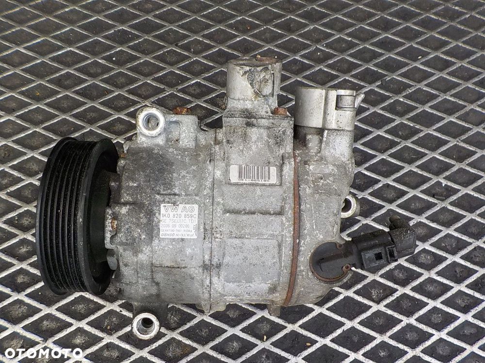 VW GOLF V SPRĘŻARKA POMPA KLIMATYZACJI 1K0820859C - 1