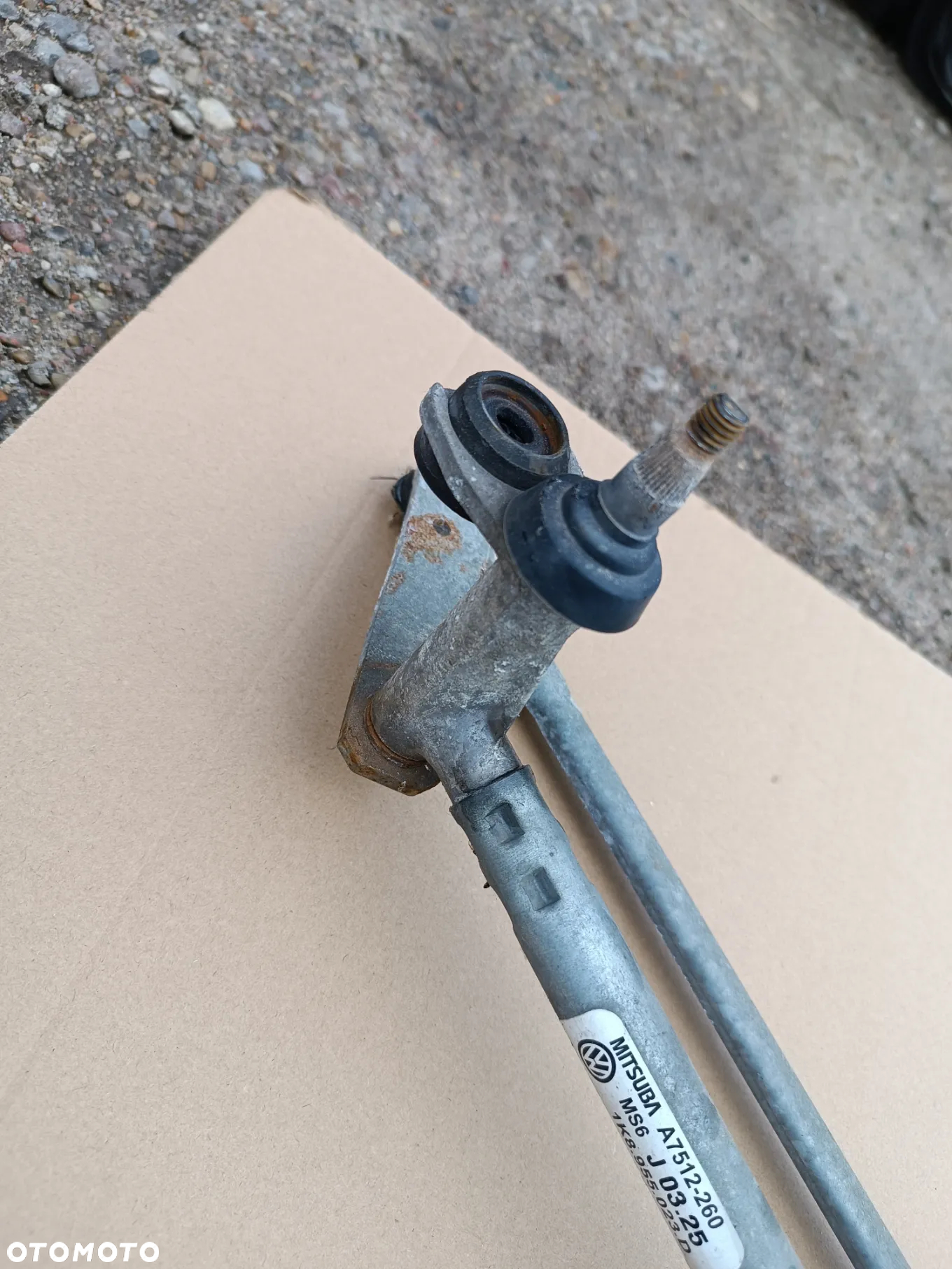 MECHANIZM + SILNIZCEK WYCIERACZEK PRZÓD PRZEDNI VW SCIROCCO III 1K8955023D EUROPA - 2