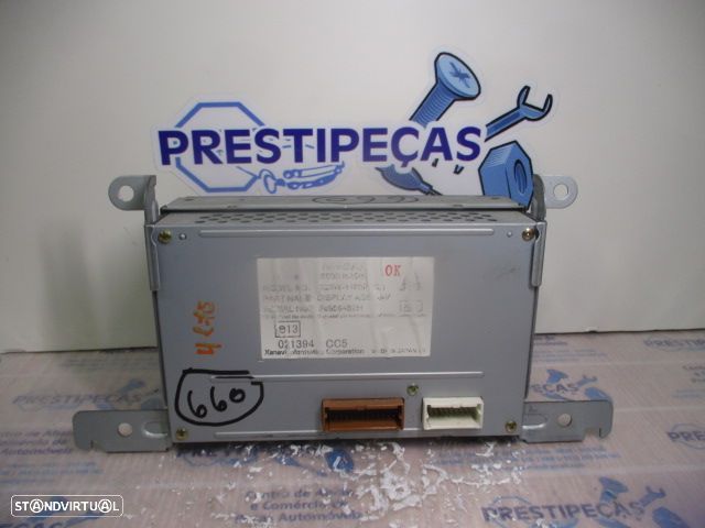 Display Relogio 28090BA00 NISSAN PRIMERA P12 2006 1.9DCI 120CV 5P CINZA - 2