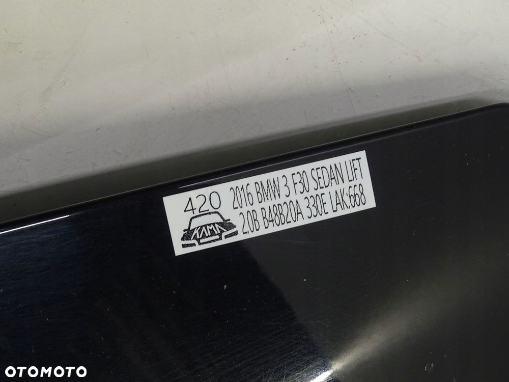 MASKA POKRYWA PRZÓD PRZEDNIA SILNIKA BMW 3 F30 F31 LIFT / LCI 15-19R 668 - 11