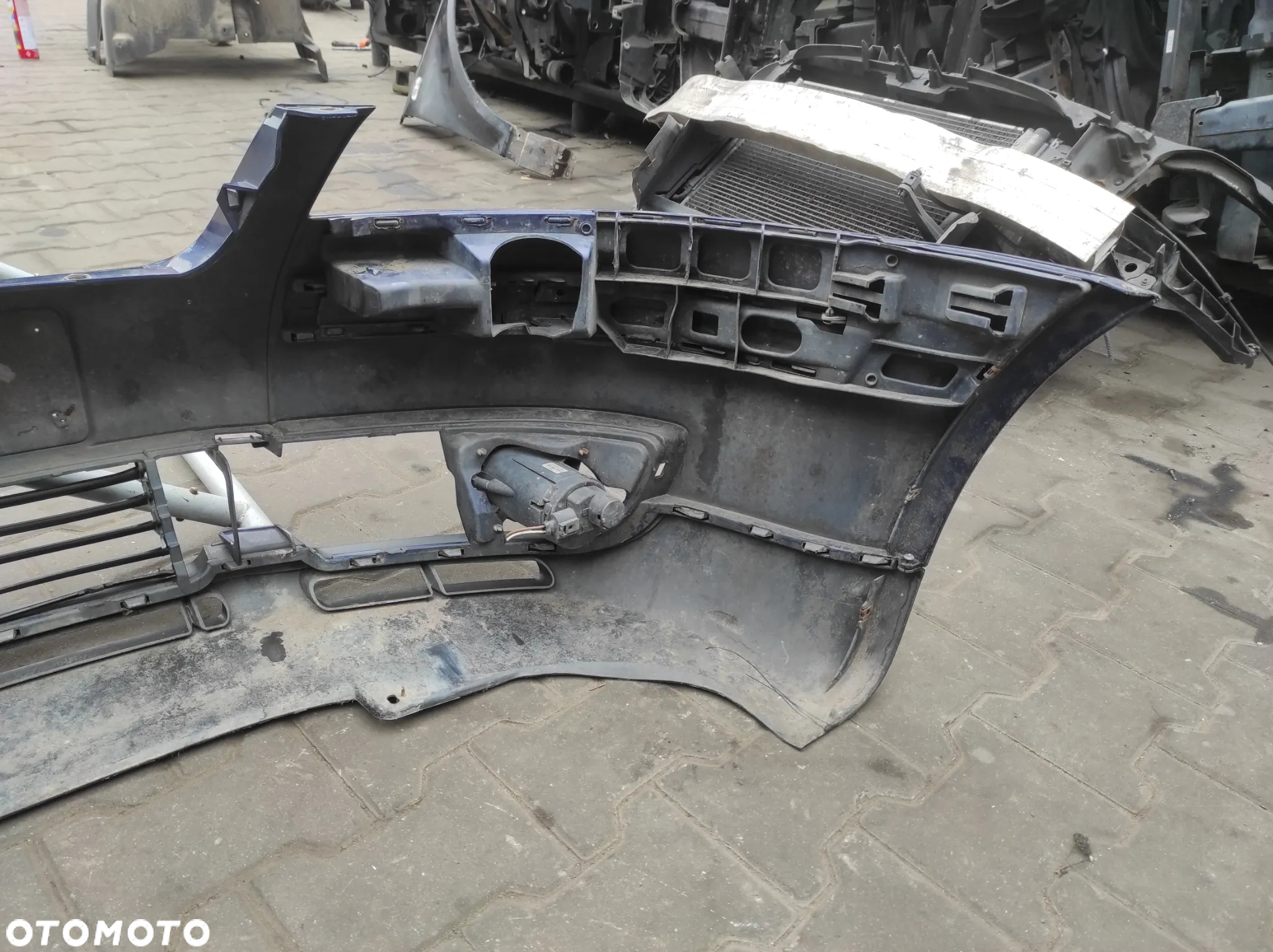ZDERZAK PRZEDNI PRZÓD VW PASSAT B5 LIFT LB5N NIEBIESKI WYSYŁKA !!!! - 5