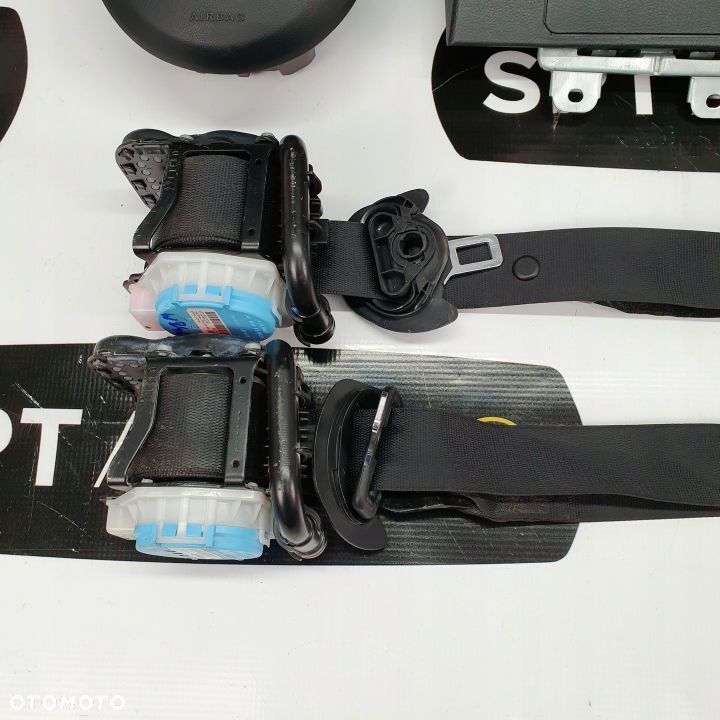 A-KLASA W176 LIFT DESKA ROZDZIELCZA KONSOLA KOKPIT PULPIT PODUSZKI AIRBAG AIR BAG PASY KIT SET - 9