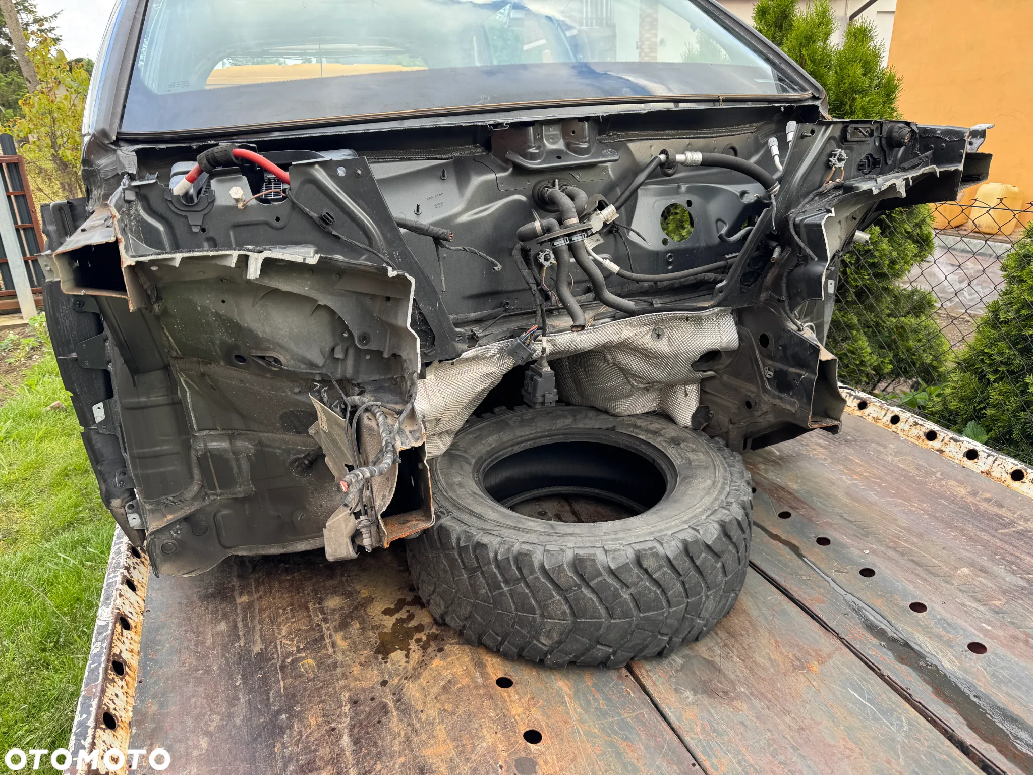 Dach ćwiartka wanna słupek dupa ściana grodziowa Audi Q5 II (FY) 2016-2024r LZ7S - 3