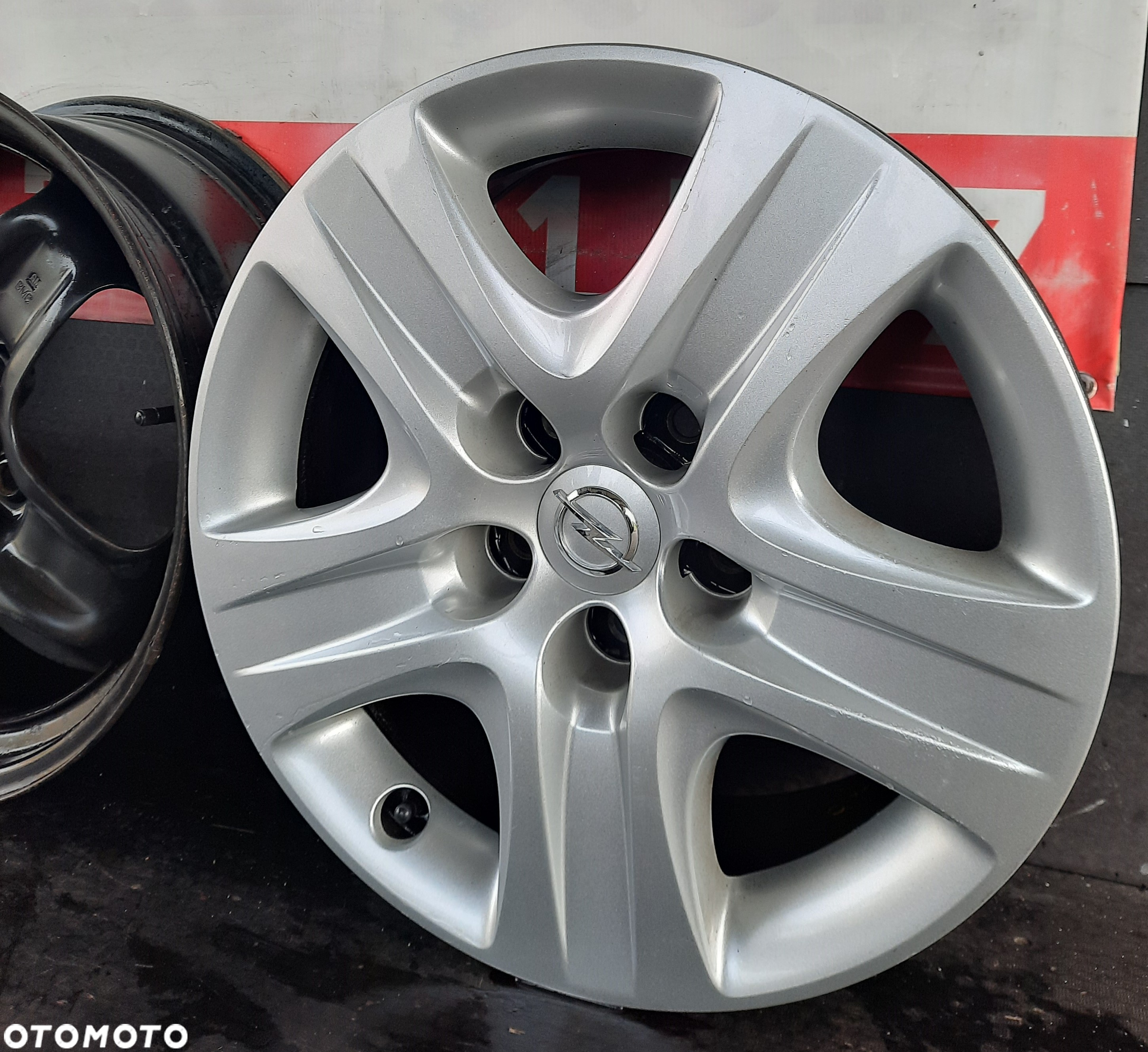 FELGI STALOWE STRUKTURALNE + KOŁPAKI 17" 5x120 ET41 OPEL INSIGNIA - 7