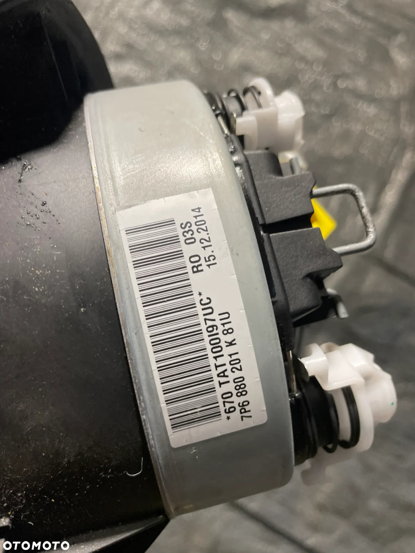 VW TOUAREG 7P airbag kierowcy 7p6880201k - 2