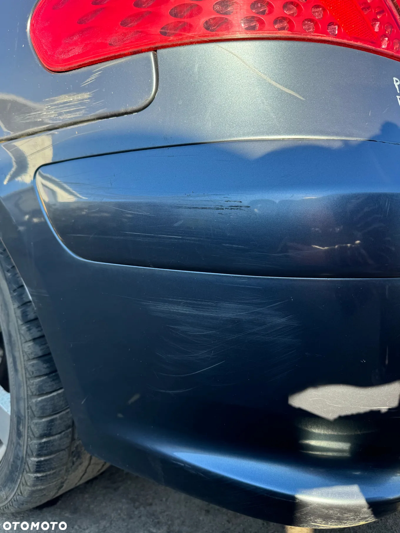 PEUGEOT 307 CC ZDERZAK TYLNY TYŁ EZWD - 2