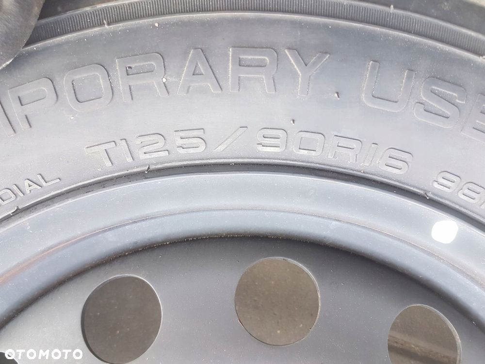 VW JETTA VI 5C 10-18r OCTAVIA II SUPERB II KOŁO DOJAZDOWE 16 LEWAREK - 4