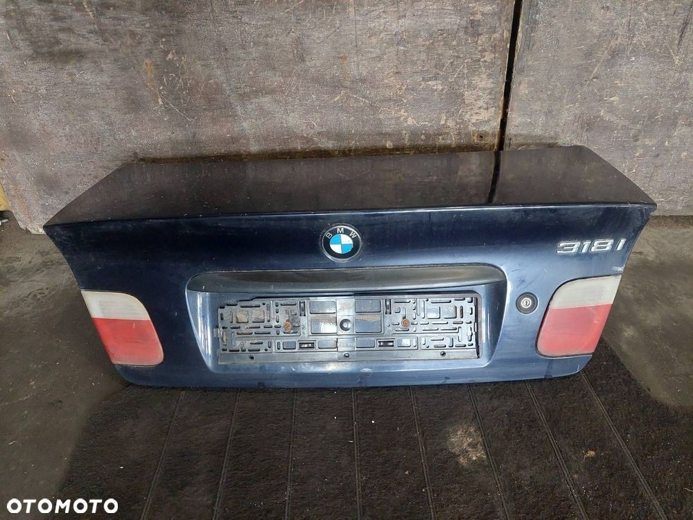 KLAPA BAGAŻNIKA + ZDERZAK TYŁ BMW E46 LIFT SEDAN 317/5 ORIENTBLAU METALLIC - 7
