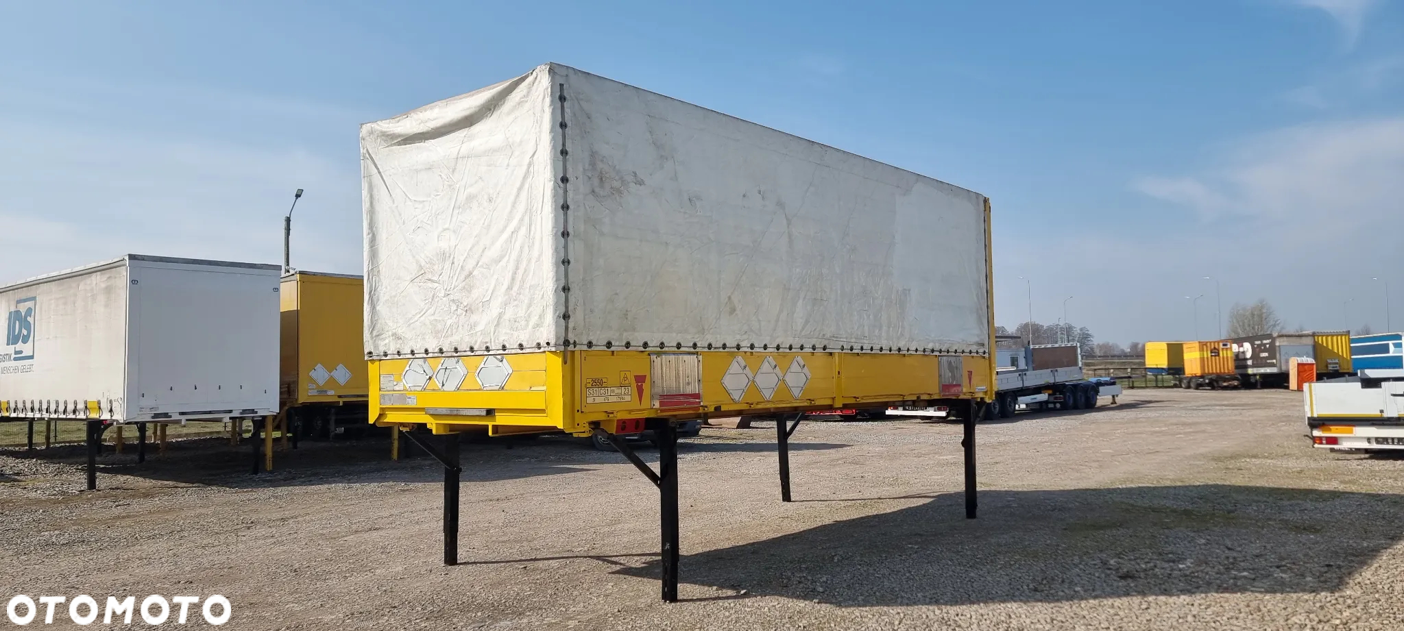 Krone 12.500zł netto 5xZABUDOWA KRONE BDF 7.45x2.50 DUŻE DRZWI BURTO PLANDEKA  MOŻLIWOŚĆ TRANSPORT ST.BDB - 3