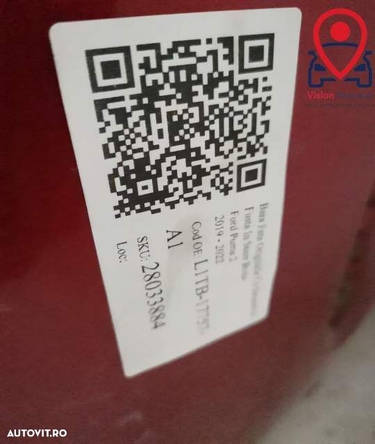 Bara Fata Originala Cu Senzori Si Fusta In Stare Buna Ford  Puma  2 20 - 8