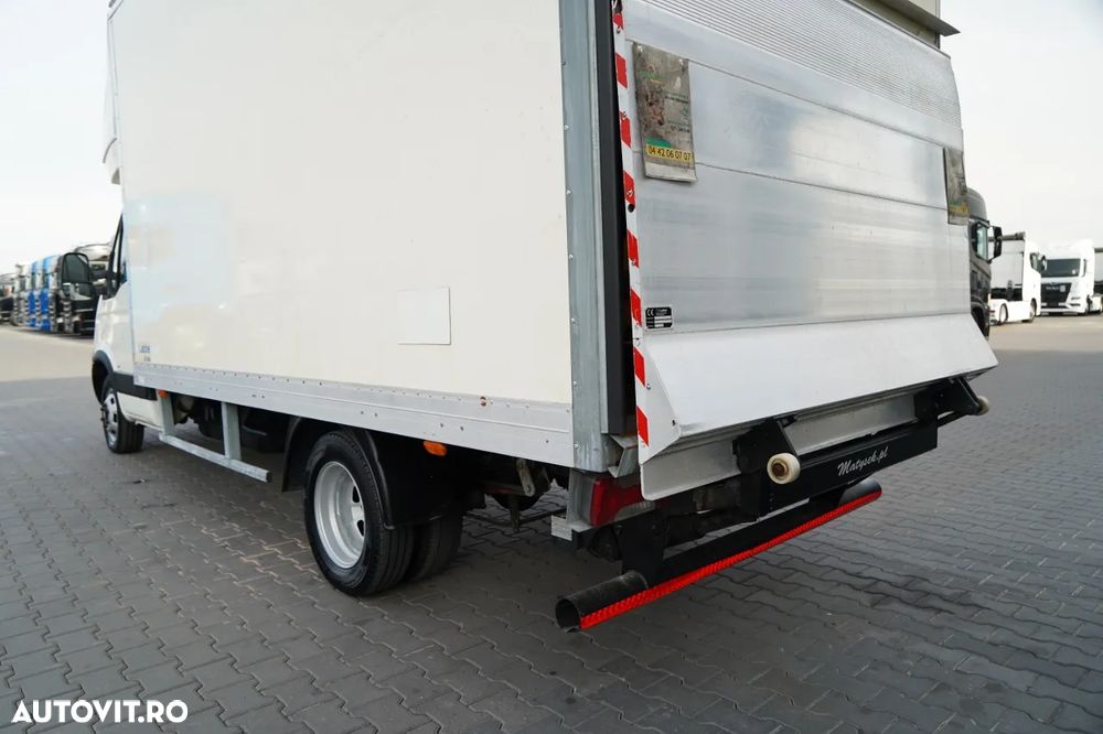 Iveco DAILY 35-150 / CONTAINER 4.3 m / 750 KG RIDICARE / DUBLU / IMPORTAT - 12