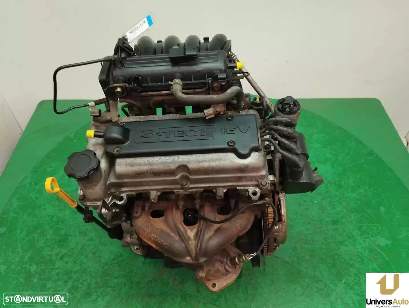 MOTOR COMPLETO CHEVROLET AVEO / KALOS FASTBACK 2010 -B12D1 - 2