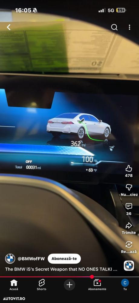 BMW Seria 5 550e xDrive AT PHEV - 1