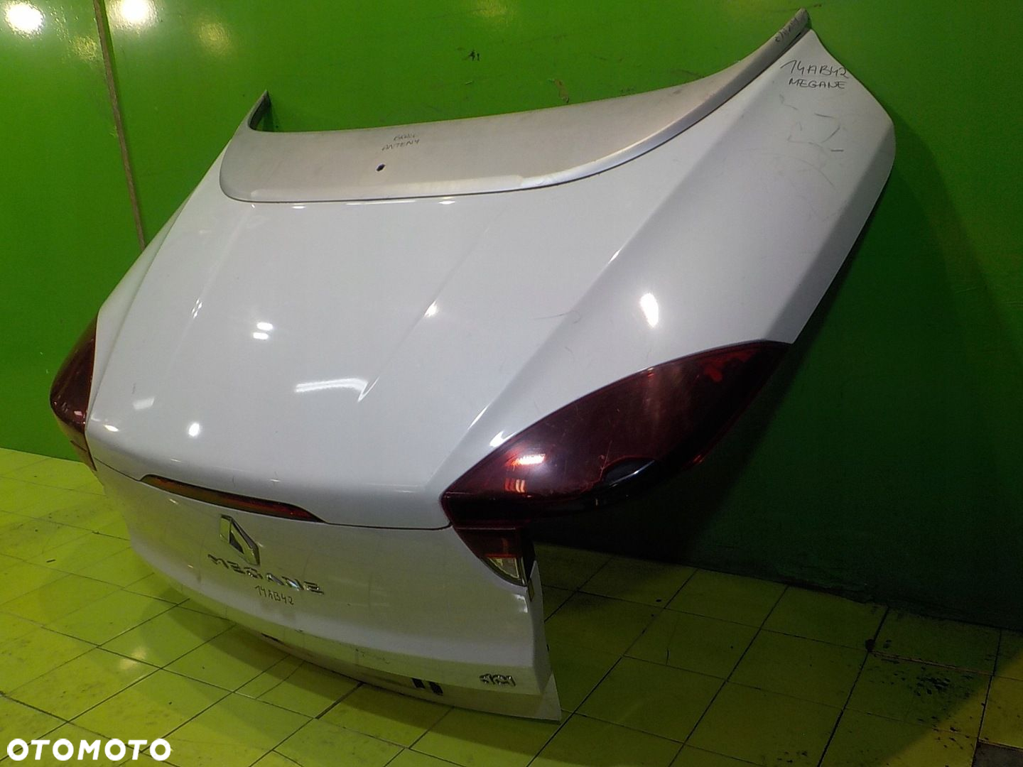 RENAULT MEGANE III 10r CABRIO 2D klapa tyl - 2