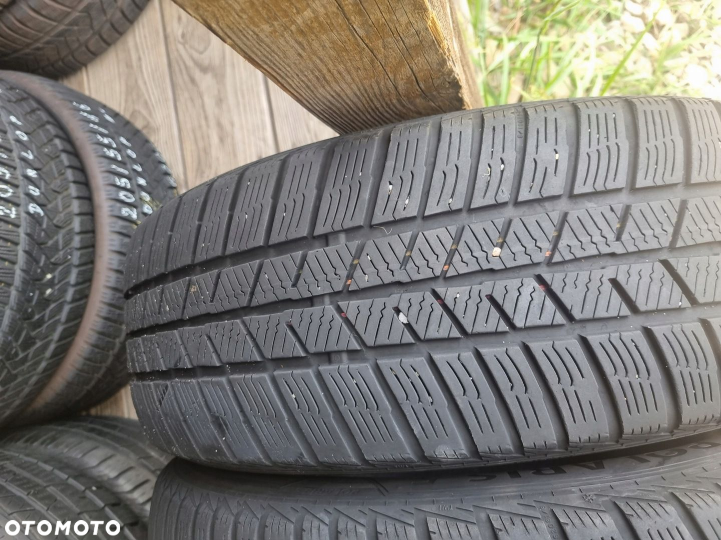 Opona zimowa Barum Polaris 5 205/55R16 94H 2021r,6,5/6mm bdb stan - 2