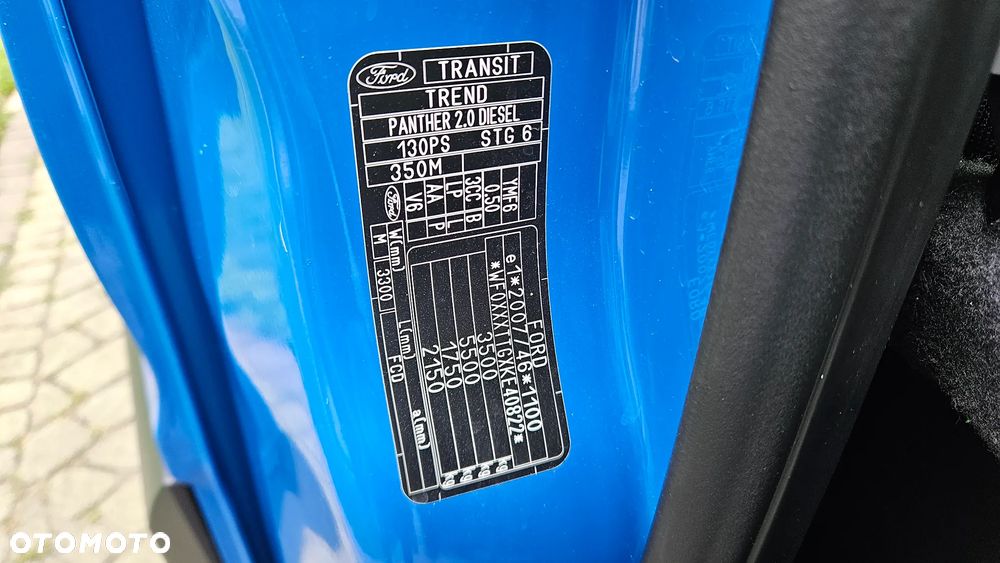 Ford Transit 2,0TDCI L2H2 2019Rok 168t.km. Nawi Kamera Webasto Klima Super Stan - 33