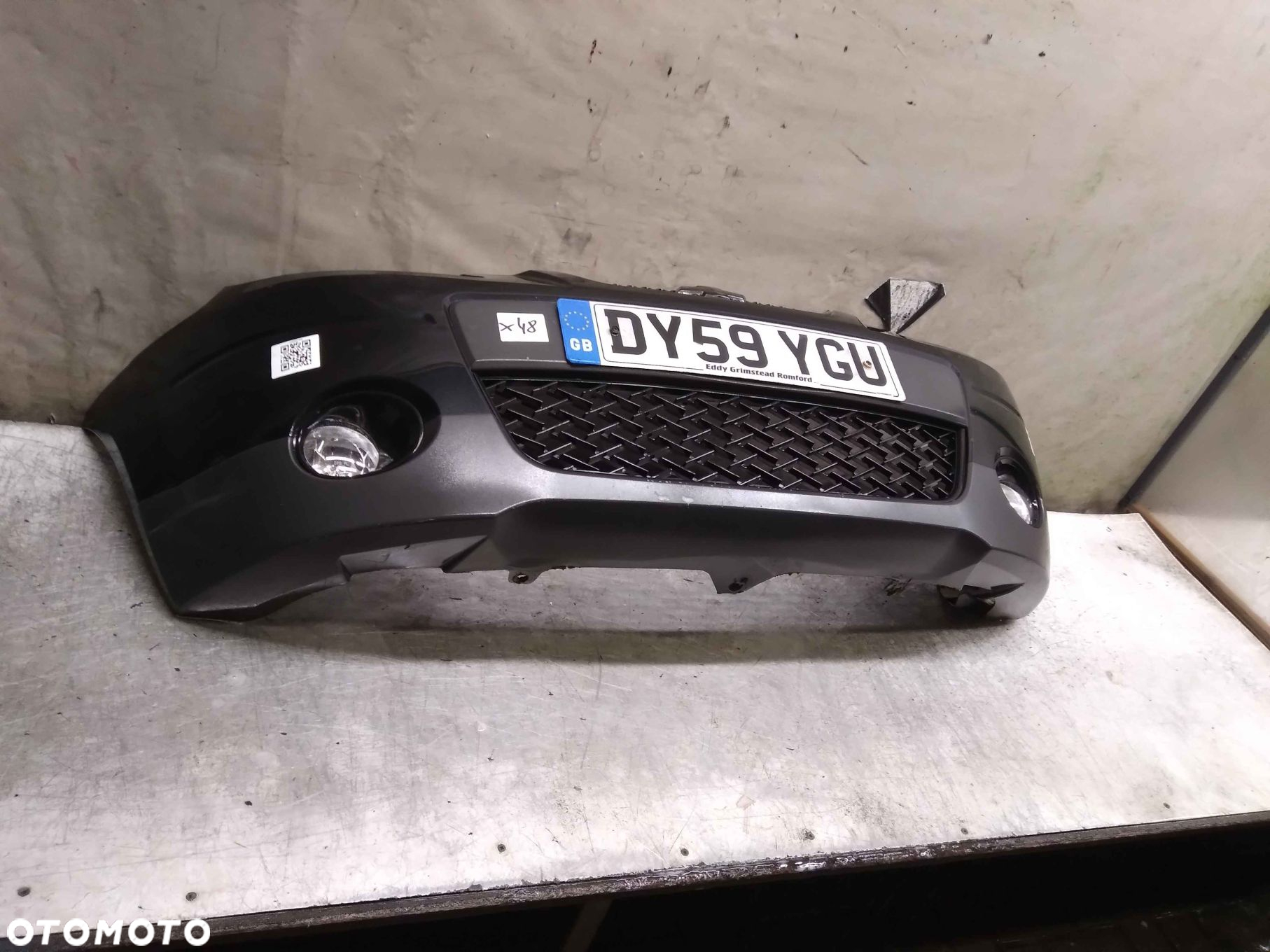 ) ZDERZAK PRZÓD PRZEDNI DO CHEVROLET MATIZ SPARK CZARNY HALOGENY - 3