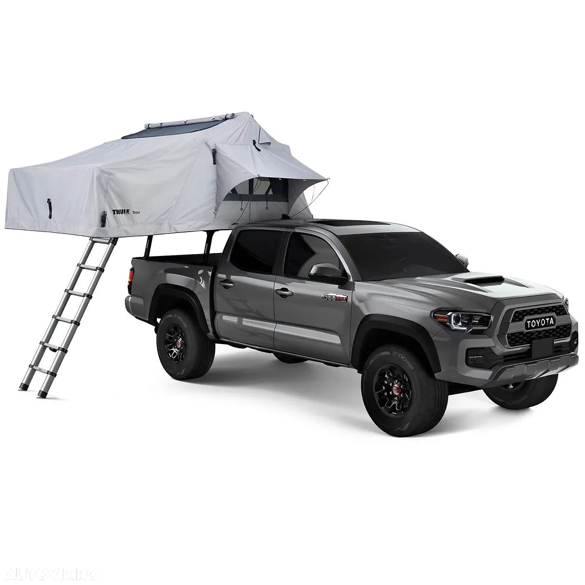 Cort auto cu prindere pe plafon, Thule, Autana, 4 persoane, cu anexa inclusa, Haze Gray, Pret importator_emitem Factura & Garantie - 2