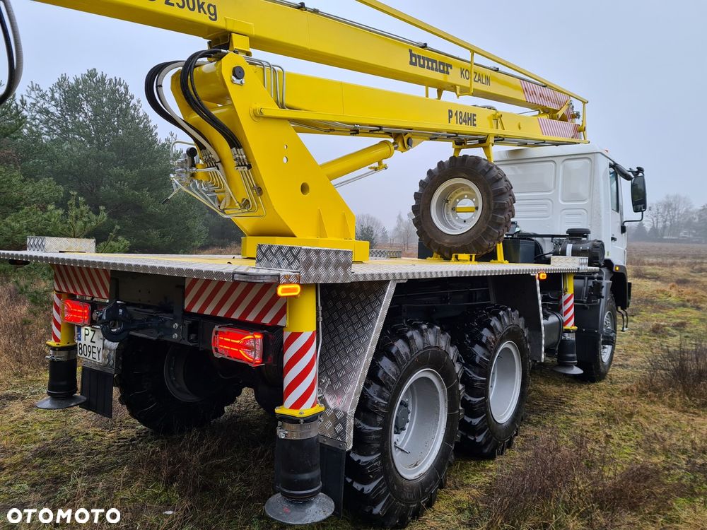 Star 266 MAN 6x6 Modernizacja Podnośnik koszowy BUMAR P-184 - 5