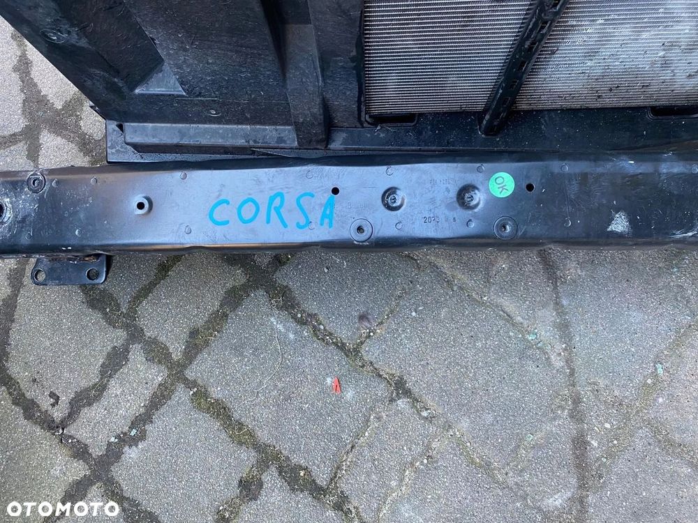 PAS PRZEDNI CHŁODNICA BELKA KOMPLET OPEL CORSA F - 3