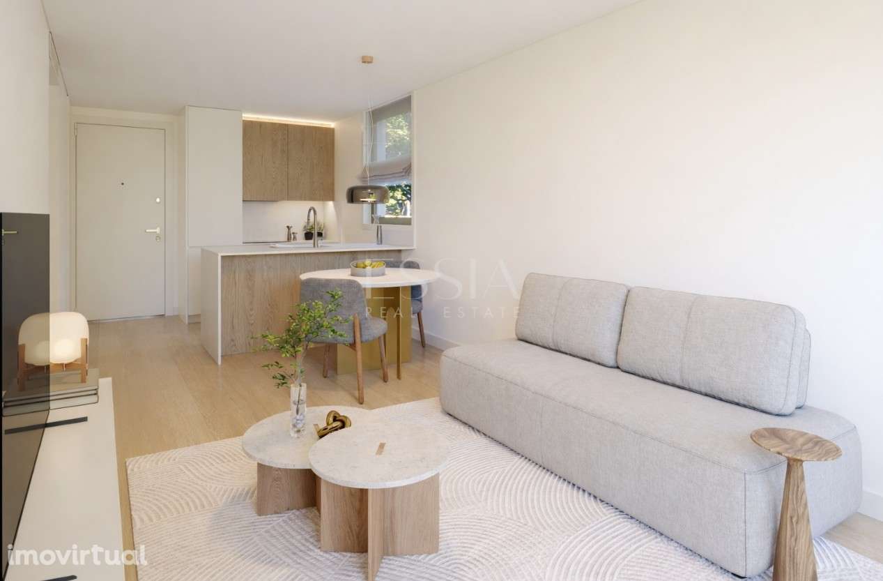 Apartamento T0 com Varanda no The Yard Urban nos Jardins da Arrábida - Grande imagem: 3/13