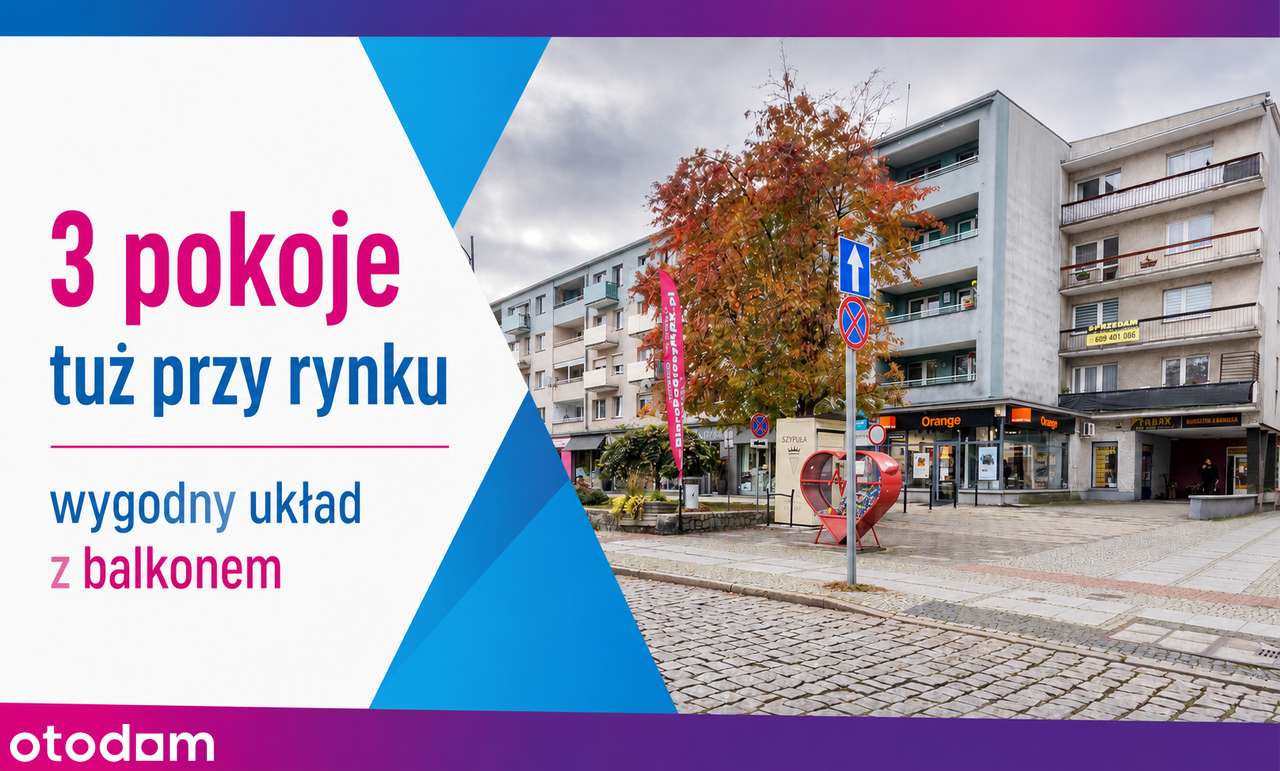 ** Centrum miasta i świetny układ z balkonem ***