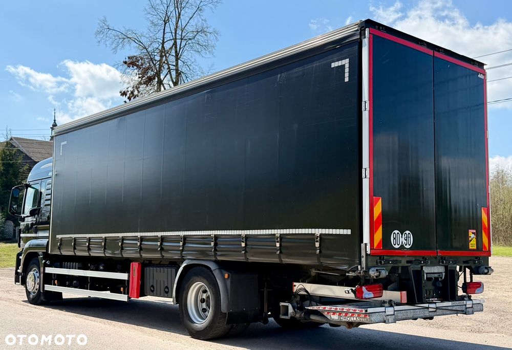 MAN TGS 18.360 / KONTENER - FIRANKA / WINDA / 21 EUROPALET / AUTOMAT / SYPIALKA / 2019 ROK - 3