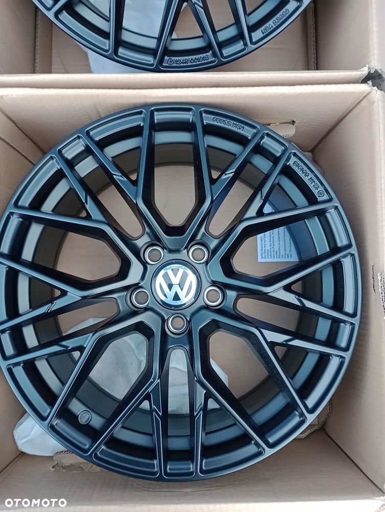 FELGI ALUMINIOWE NOWE  5x112 R18 8J ET30 VOLKSWAGEN GOLF JETTA PASSAT SCIROCCO SHARAN TIGUAN TOUAREG TOURAN ARTEON CC CADDY T-ROC - 7
