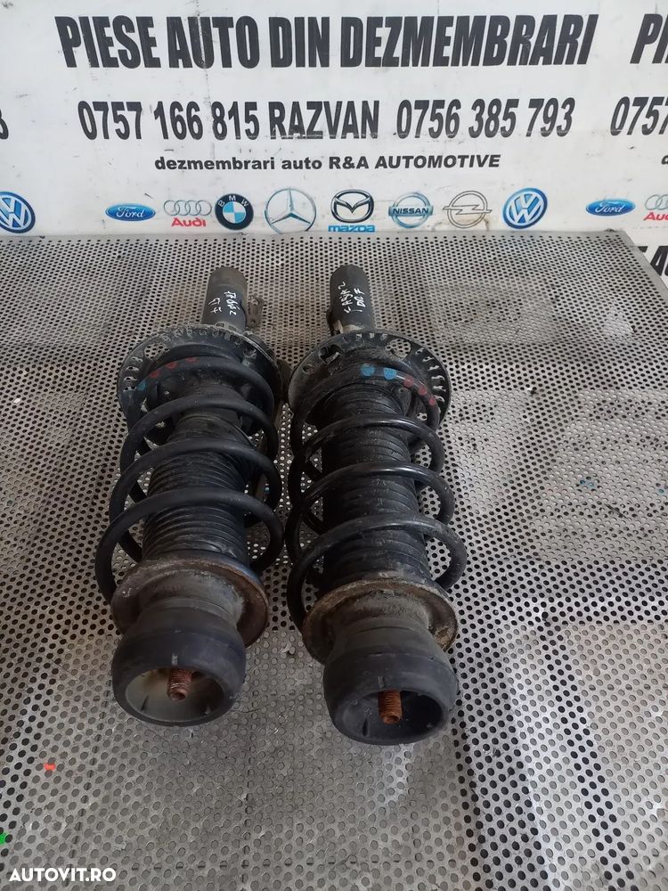 Ansamblu Telescop Arc Flansa Stanga Dreapta Fata Audi A2 Skoda Fabia 2 Roomster Praktik - 1