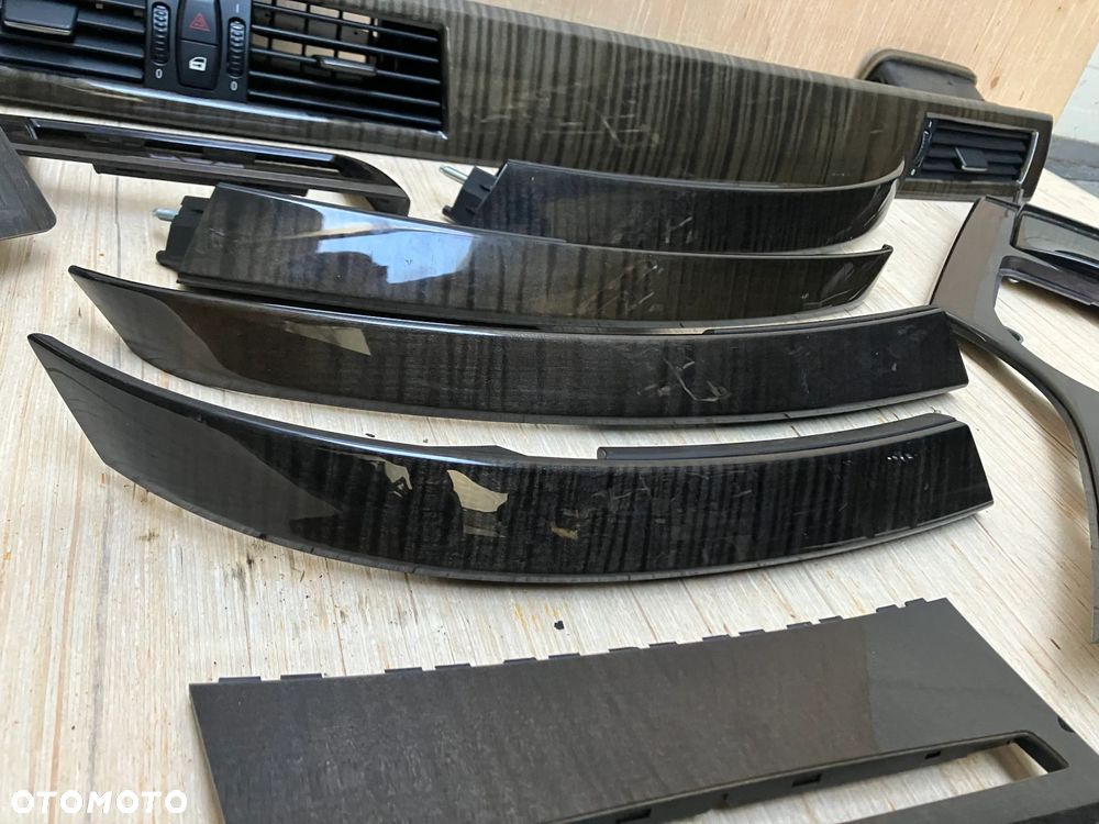 DEKORY LISTWY OZDOBNE BMW E60 E61 DREWNO PASKI PRZED LIFT - 11