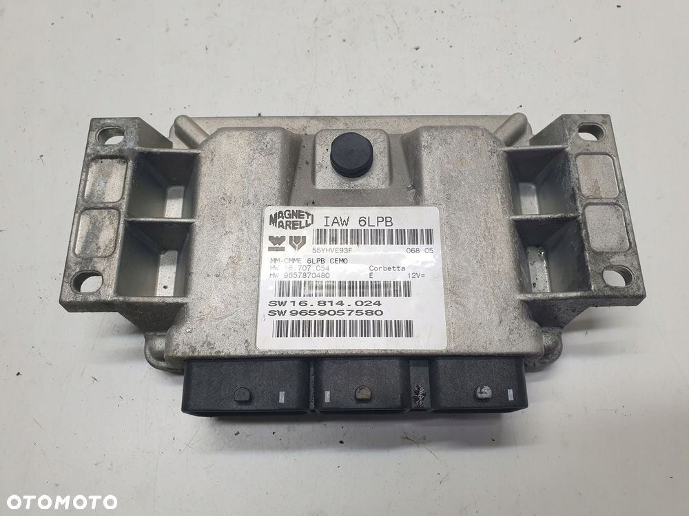 STEROWNIK KOMPUTER SILNIKA CITROEN C4 LIFT 2.0 BENZYNA 9659057580 - 1