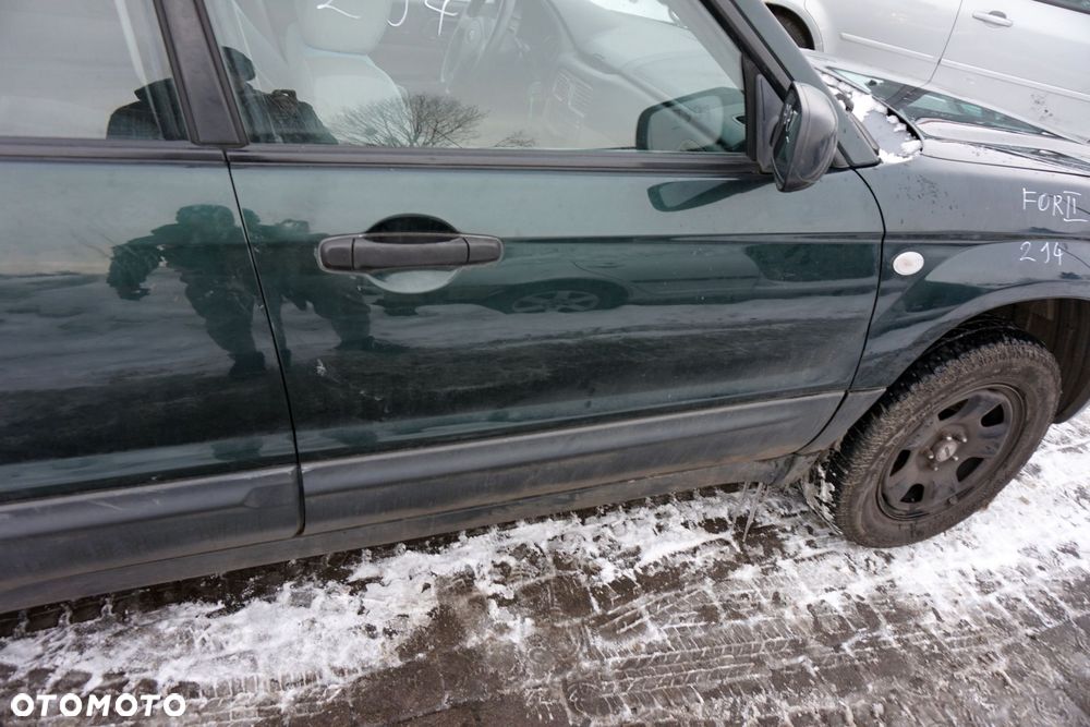 DRZWI PRZEDNIE PRAWE FORESTER II SG 2J4  ZIELONY SUBARU 2002-2006 - 2