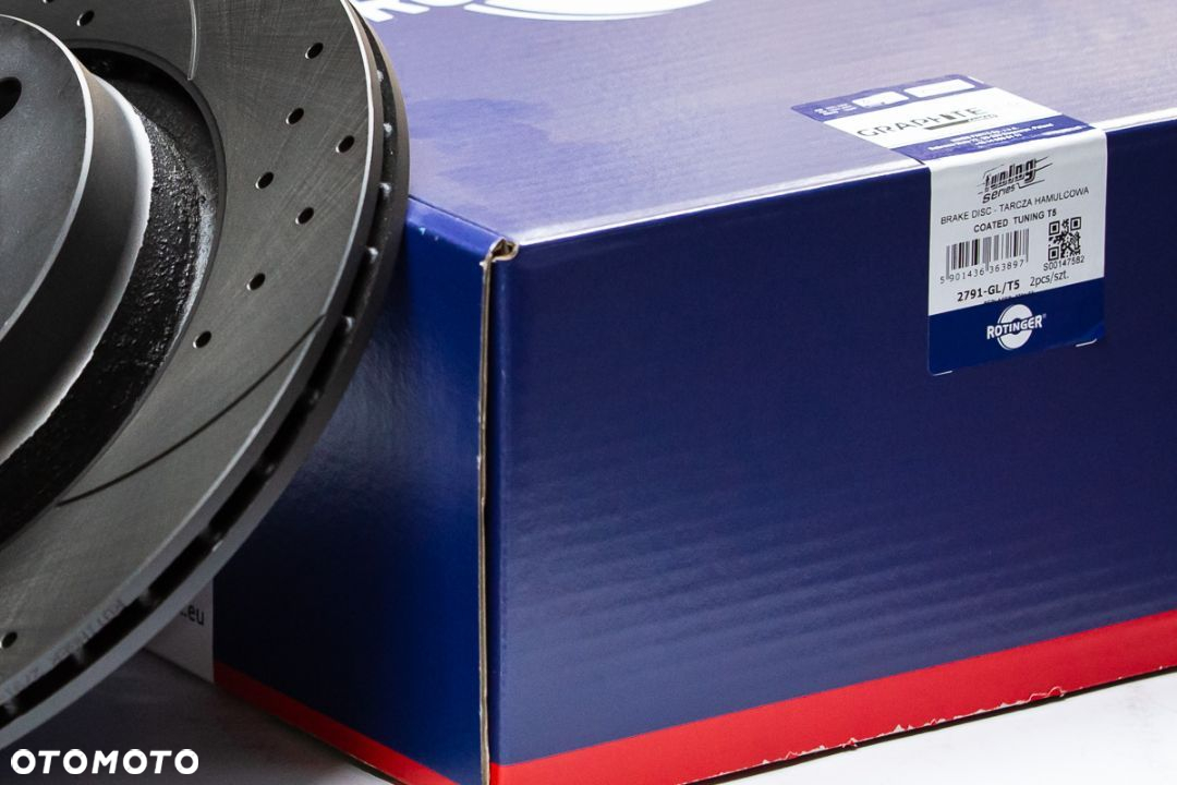 TARCZE ROTINGER BMW 3 E46 TYŁ 294mm - 3