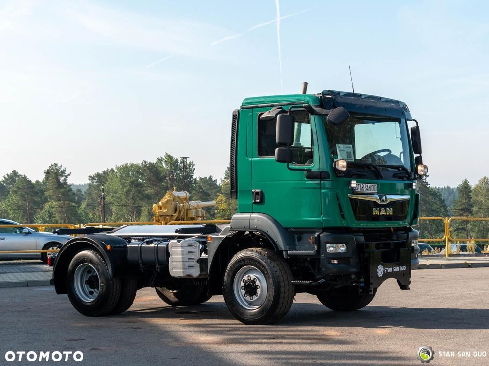 MAN TGM 13.290 4x4 Ciągnik Rolniczy Hydraulika Rama do Zabudowy - 6
