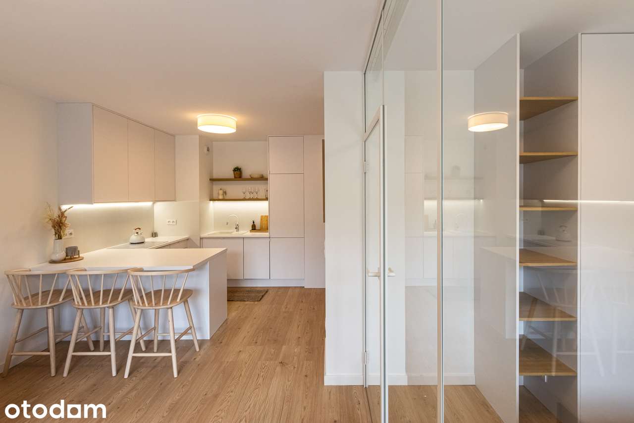 Piękny apartament 2 pok. balkon, Fuzja, Księży Młyn - BEZ PROWIZJI!