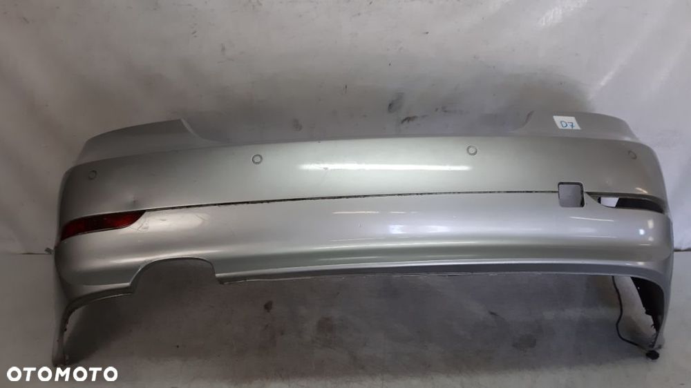 * ZDERZAK TYŁ TYLNY DO BMW SERIA 5 E60 TITANSILBER SREBRNY PDC CZUJNIKI - 1