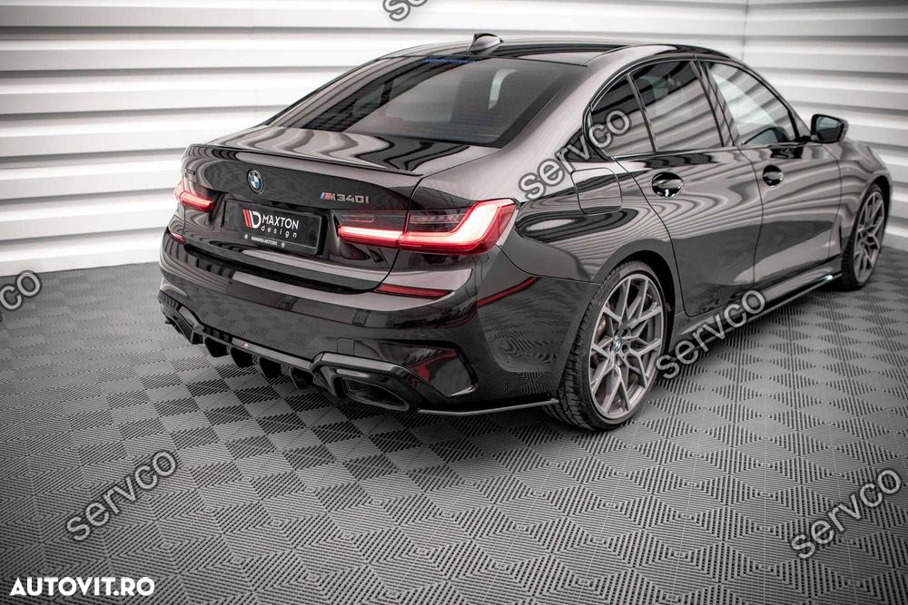Prelungire bara spate Bmw Seria 3 G20 G21 M-Pachet 2018-2022 v14 - 3