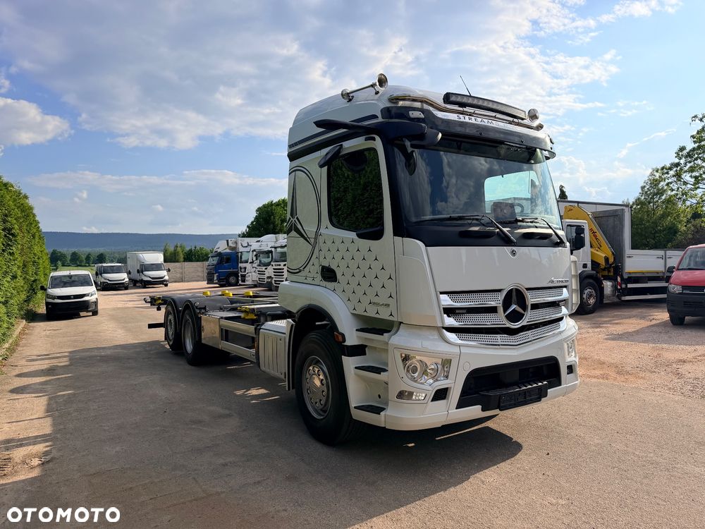 Mercedes-Benz ACTROS / 2546 / NISKI PRZEBIEG / ACC / E 6 / MP 5 / BDF/ RAMA/ / DMC 27T / LED /OŚ SKRETNA / - 7