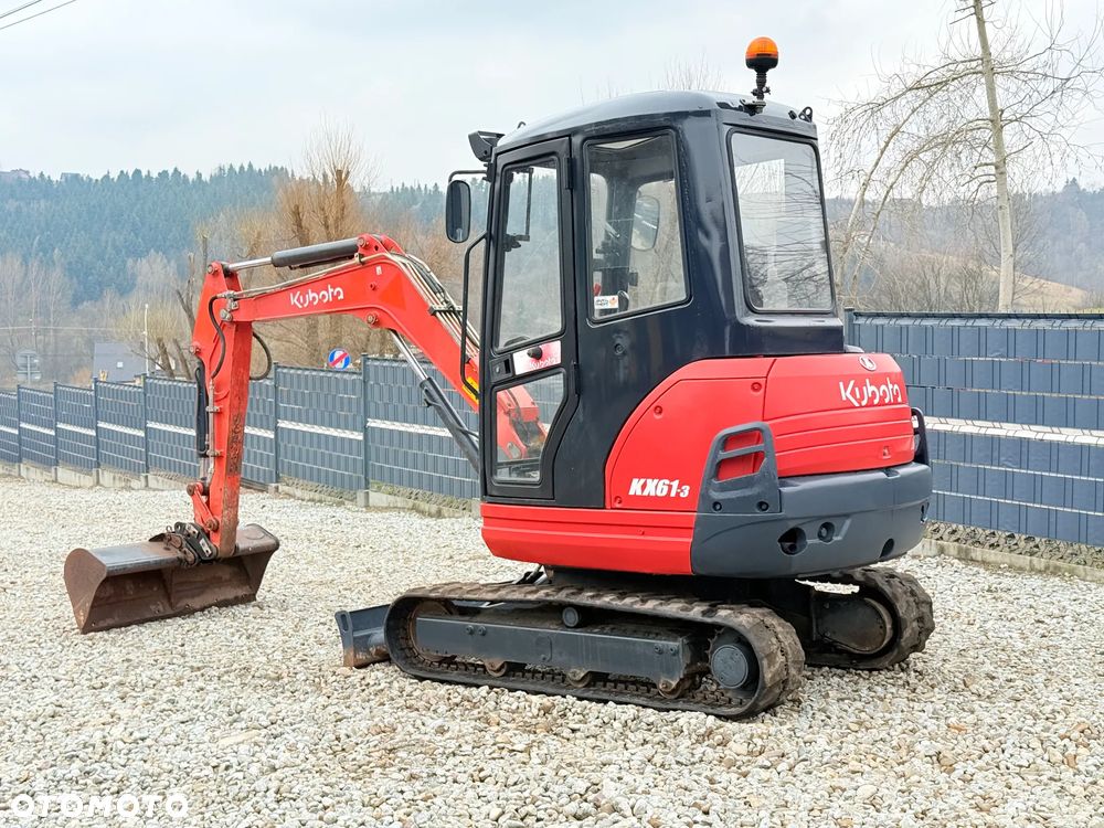 Kubota * Sprowadzona * Minikoparka * Kubota KX61-3 * 2.6 Ton * - 9