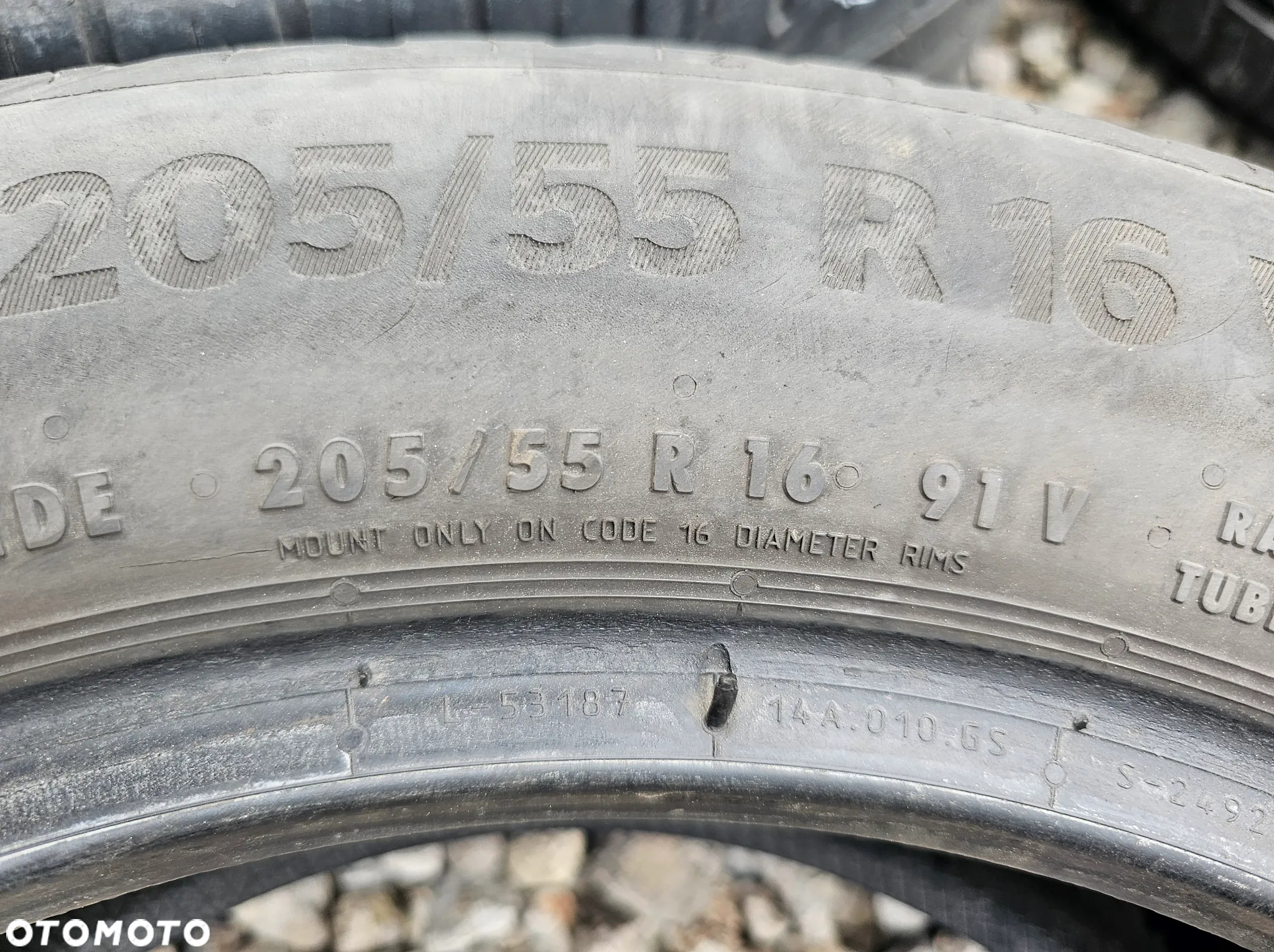 CONTINENTAL 205/55R16 91V ECOCONTACT 6 (1szt.) (1x4,0) (DOT: 1x0119) L669 - 3