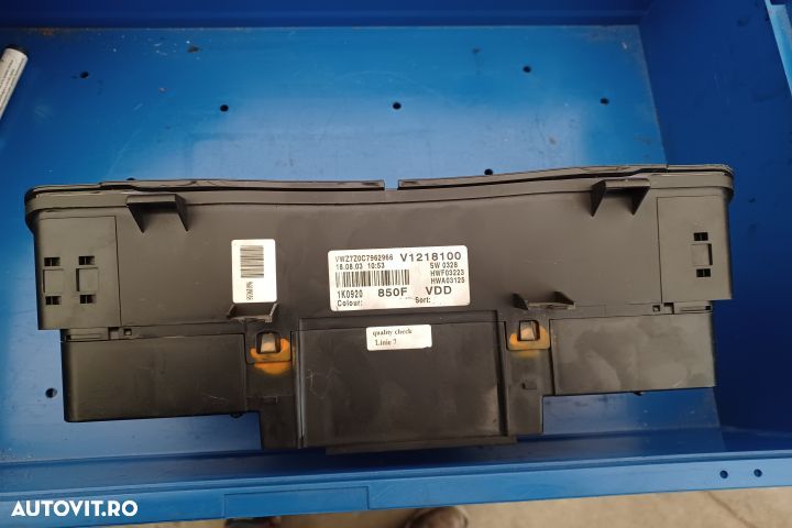 Ceasuri bord 1K0920850F Volkswagen VW Golf 5 [2003 - 2009] Variant wa - 4