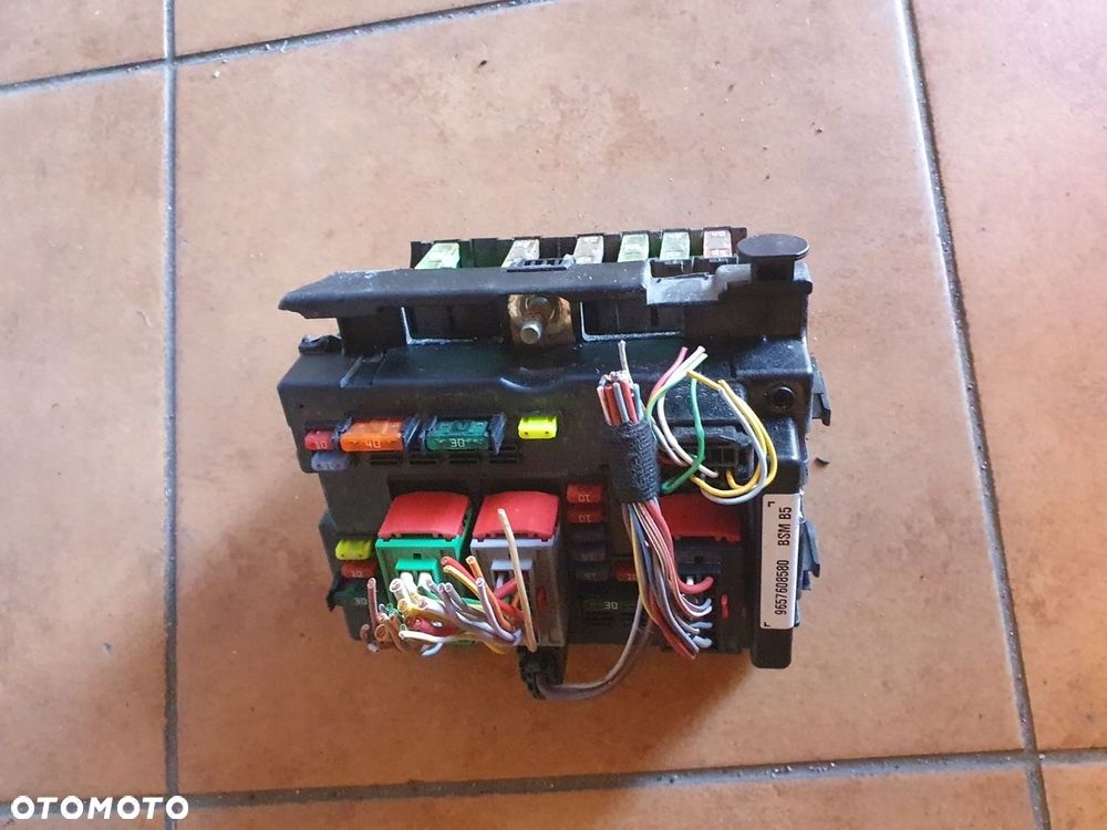 MODUŁ KOMFORTU BSM CITROEN PEUGEOT 9657608580 - 1