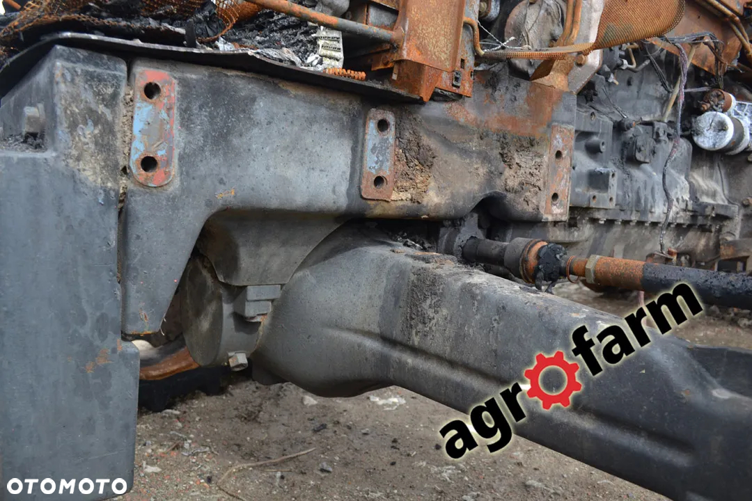Renault Claas Ares 610 630 wał blok most obudowa skrzynia zwolnica - 2