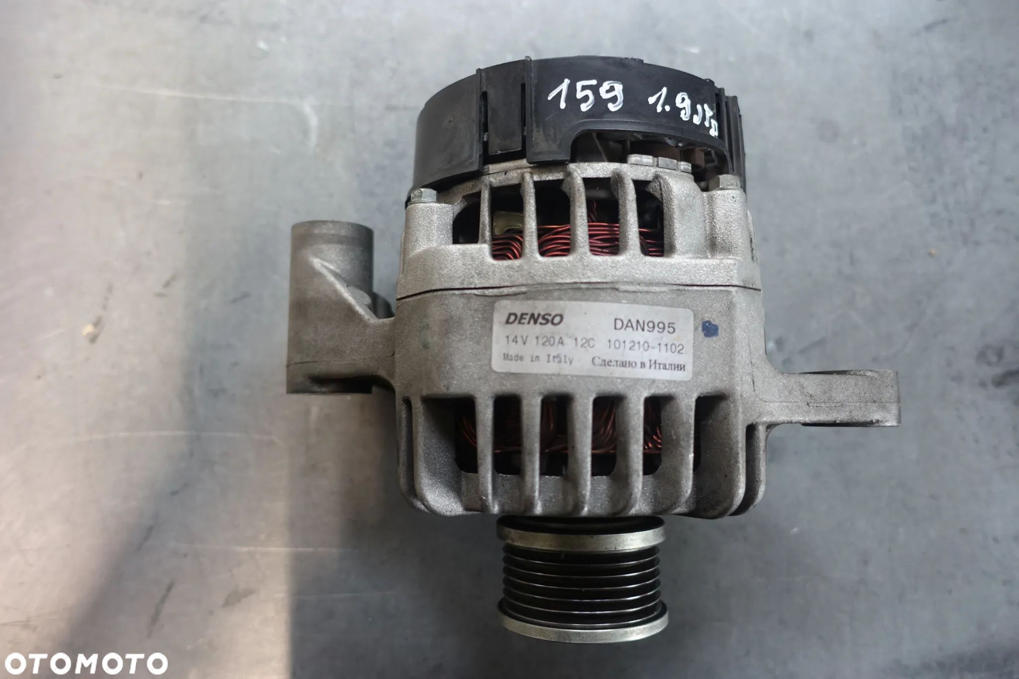 ALTERNATOR ALFA ROMEO 159 1.9 JTD 120A DENSO - 1