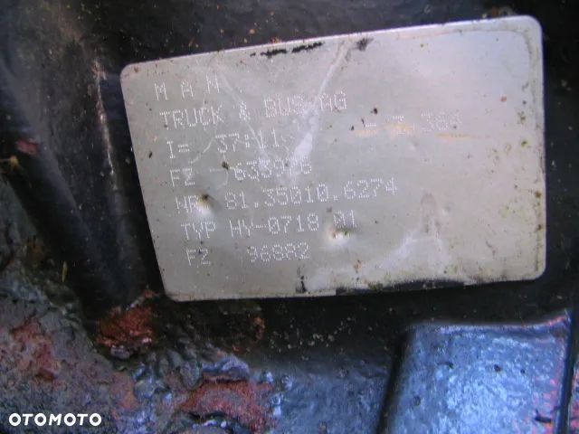 Tylny most dyferencjał główka mostu MAN TGL // HY-0718-00 // 37:11