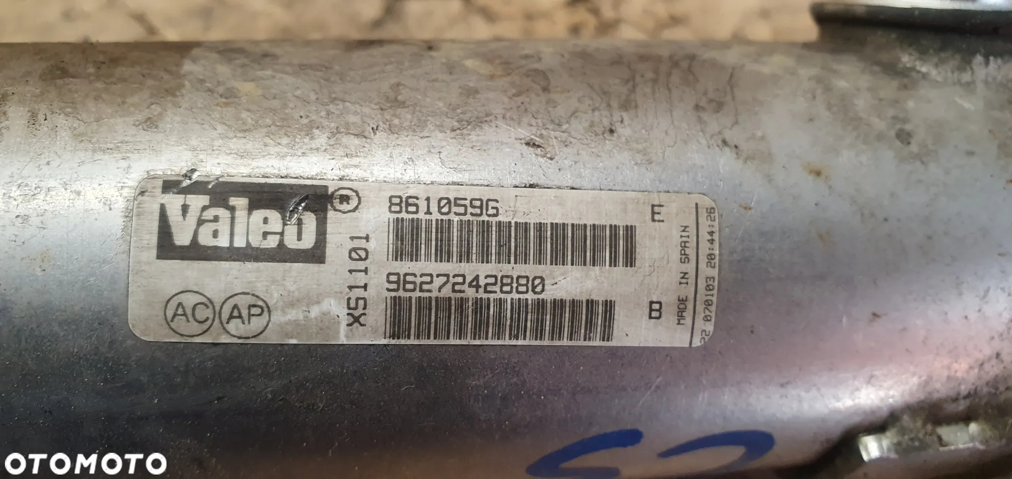 Chłodnica spalin zawór EGR Citroen C5 2.0 HDI 9627242880 - 6