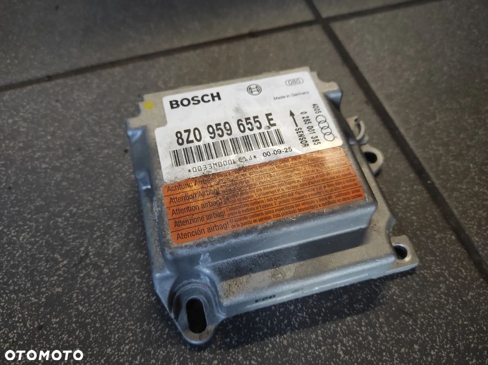 AUDI A2 8Z0 MODUŁ SENSOR AIRBAG 8Z0959655E WYSYŁKA !!!!!