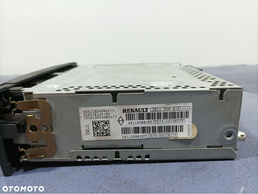RENAULT CLIO III LIFT RADIO RADIOODTWARZACZ CD 281153881R - 5