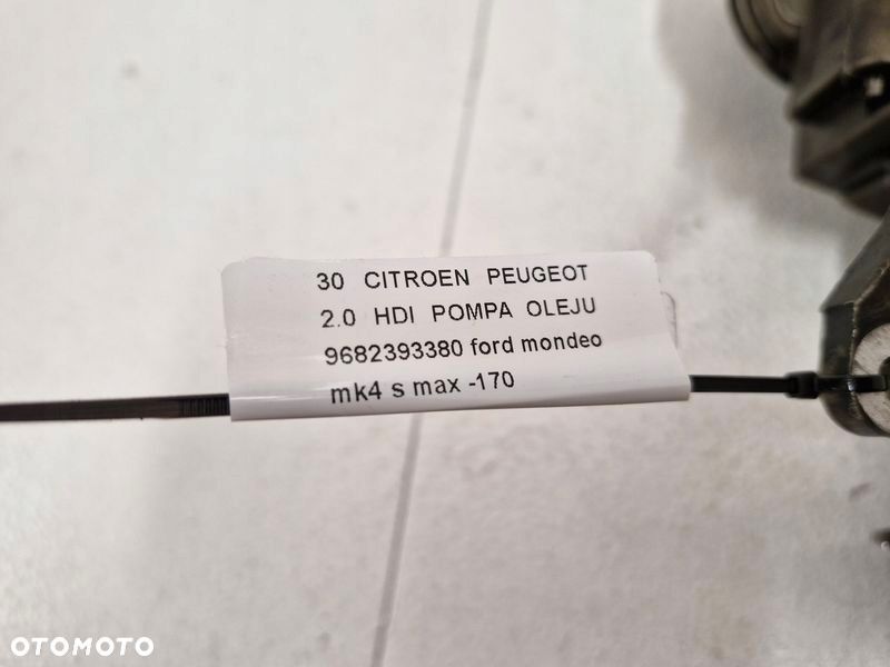 ford mondeo mk4 s-max mk1 2.0 tdci peugeot citroen hdi pompa oleju - 4