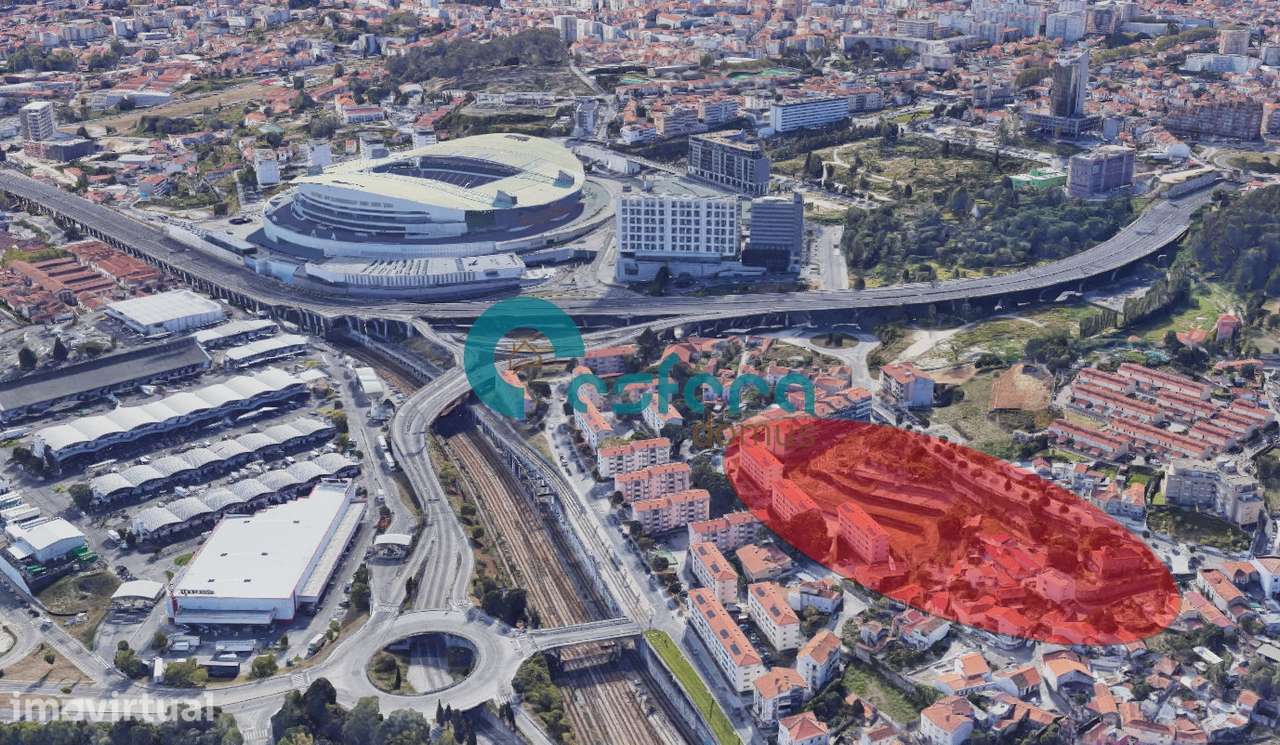 Terreno para desenvolvimento imobiliário junto ao Estádio do Dragão | - Grande imagem: 2/3